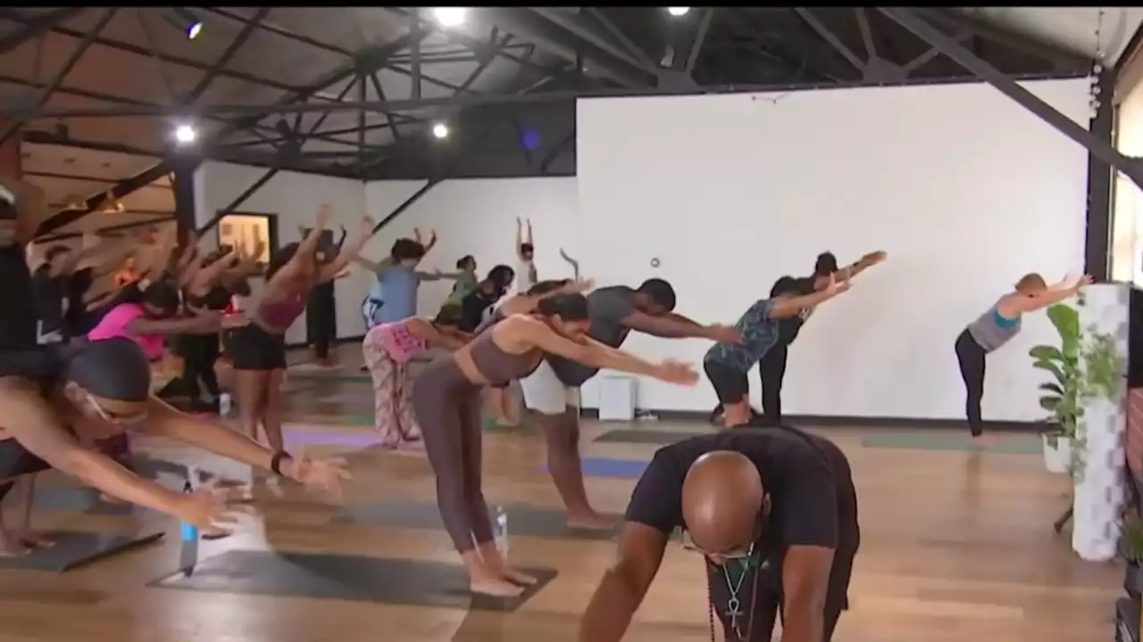 Black and Latinx-Owned Yoga Studio Opens its Doors in South LA