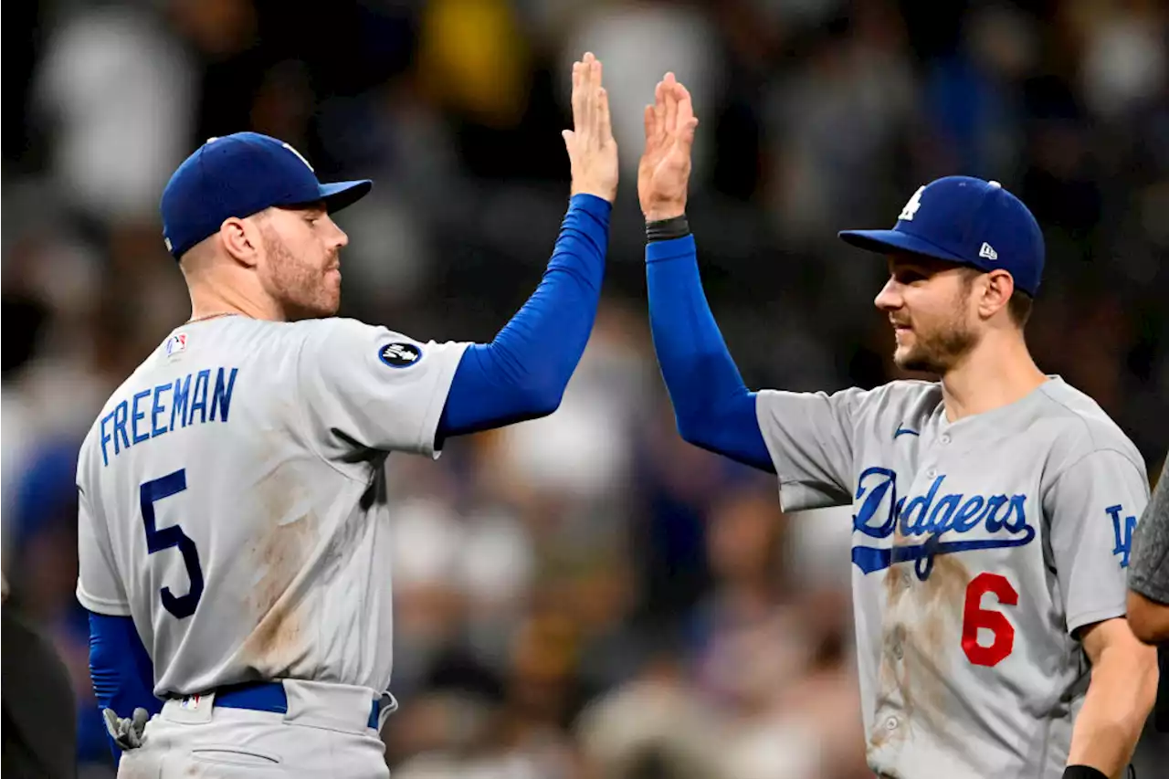 Freddie Freeman Leads Dodgers Past Padres 8-4; Magic Number Down to 4