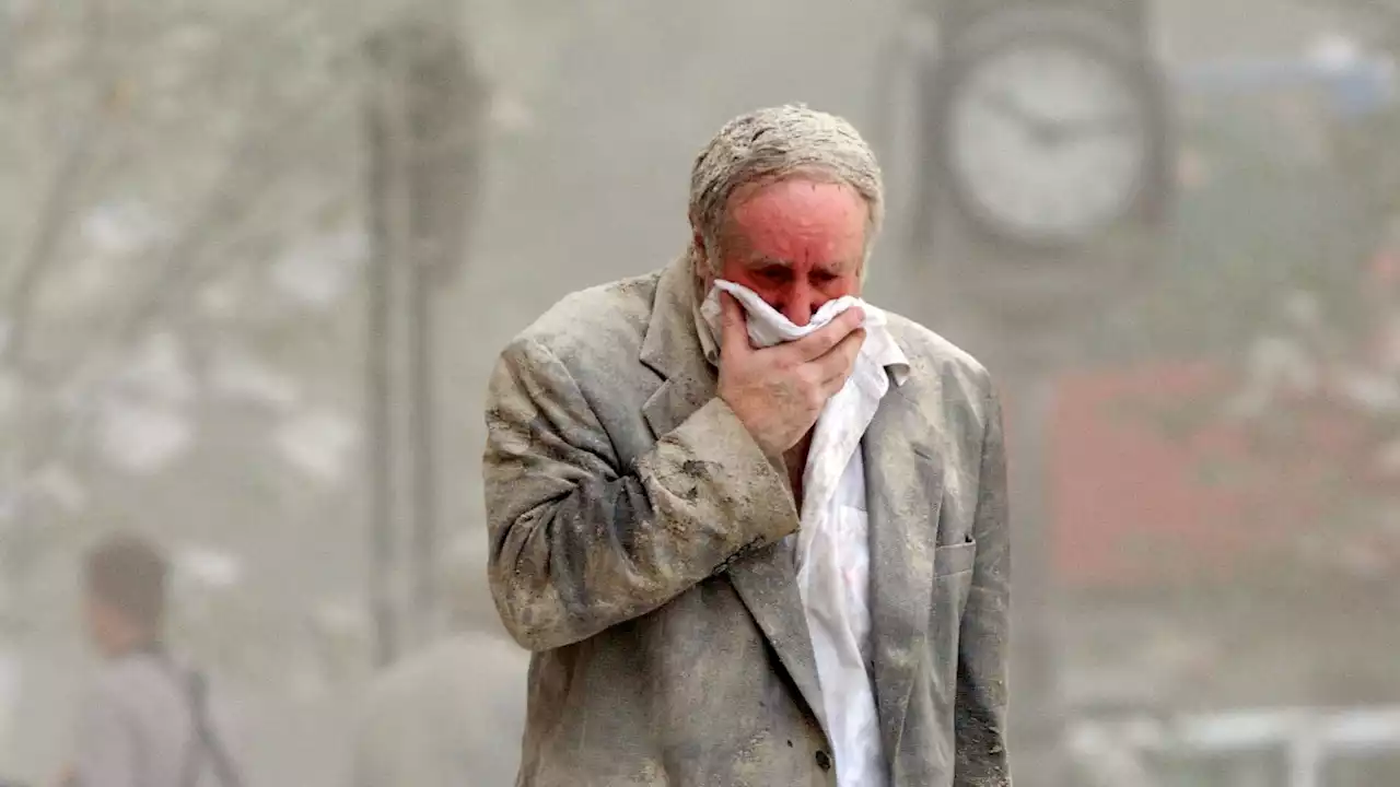 From the Archives: Man in 9/11 Dust Photo