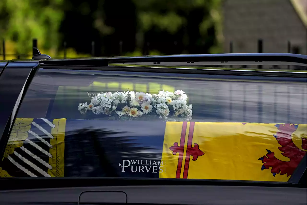 Queen Elizabeth II's Coffin Begins Route to London