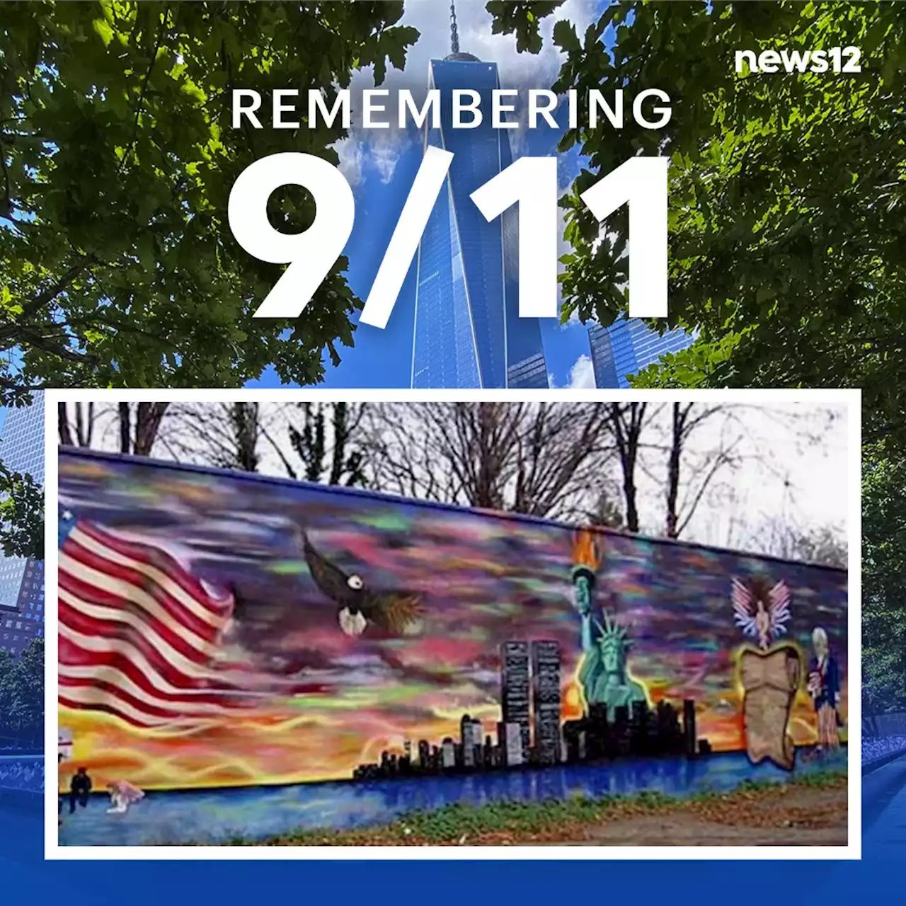 Team of artists restore 9/11 memorial mural in City Island