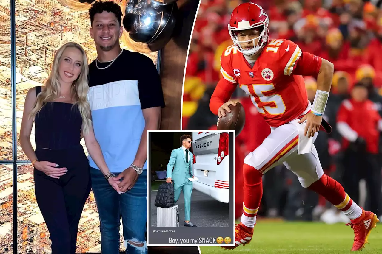 Brittany Matthews ‘drools’ over Patrick Mahomes before Chiefs opener: ‘You my snack’