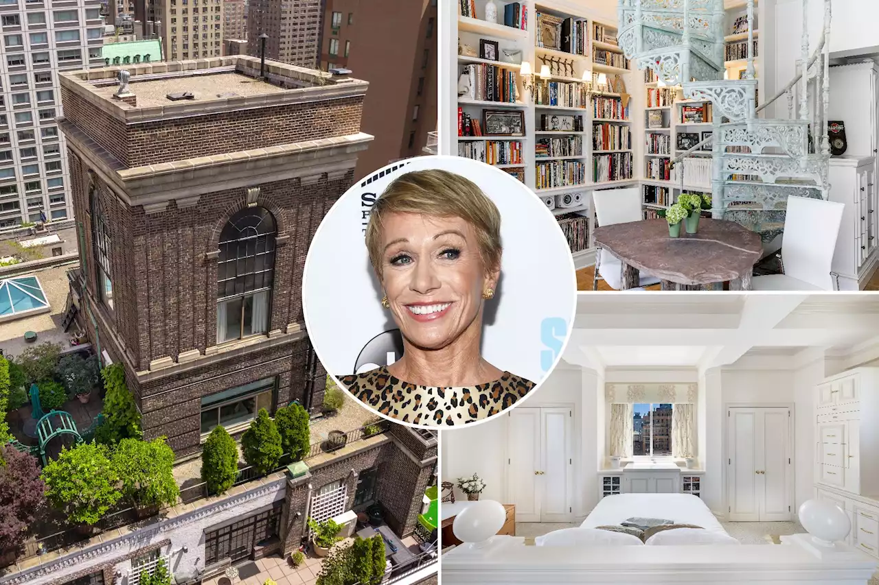 NYC ‘super hero’s lair’ owned by Barbara Corcoran lists for $2.3M