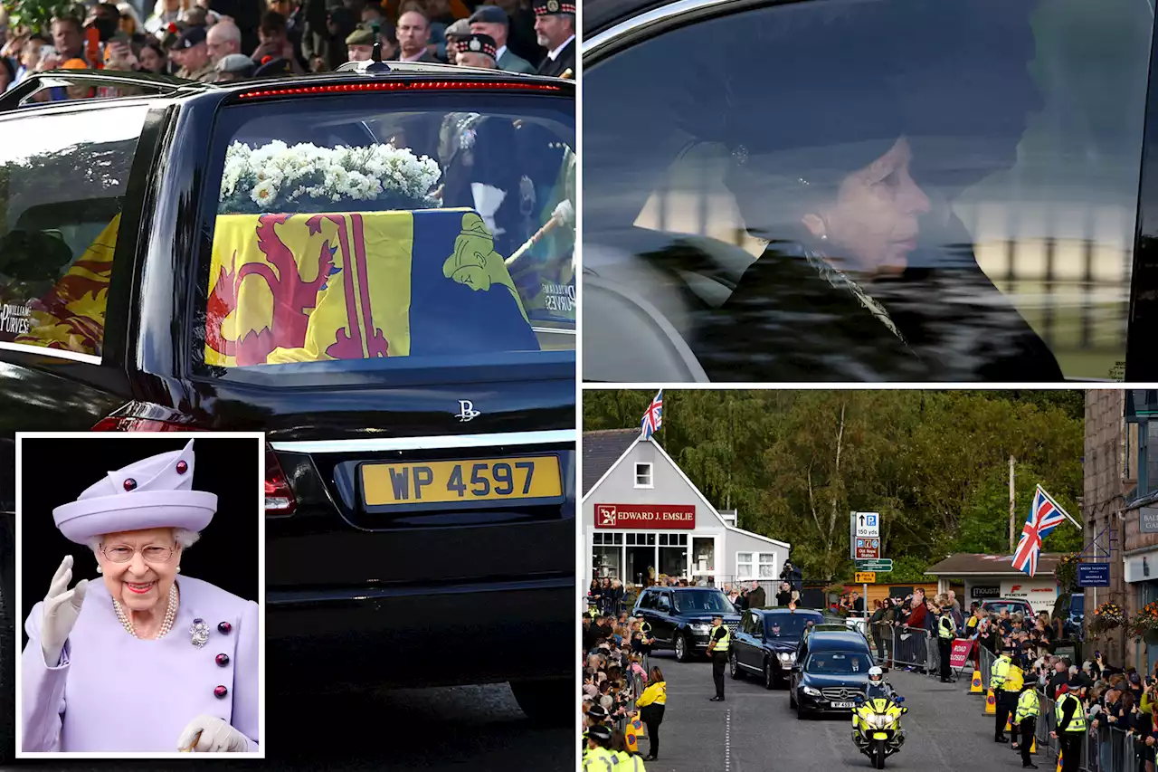 Queen Elizabeth II’s body leaves Balmoral, embarks on tour of Scotland and England