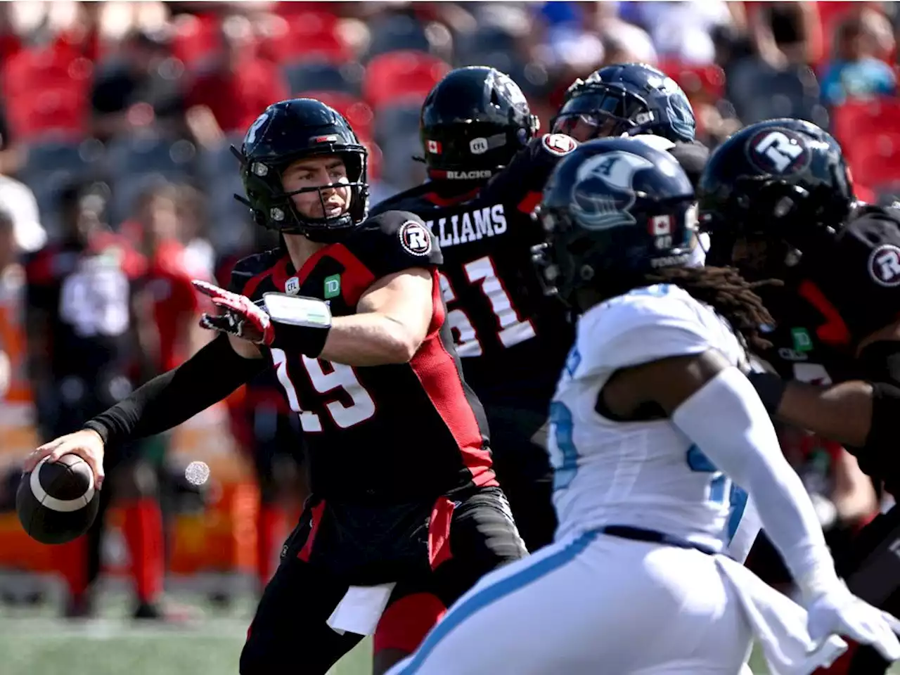 Ottawa Redblacks fight back, but fall short in loss to Toronto Argonauts