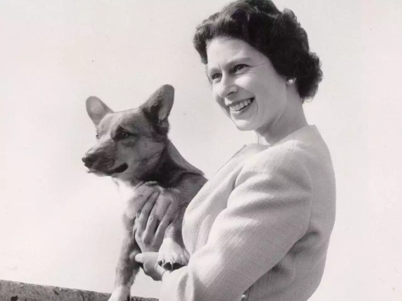 A QUEEN AND HER CORGIS: Elizabeth loved breed from childhood