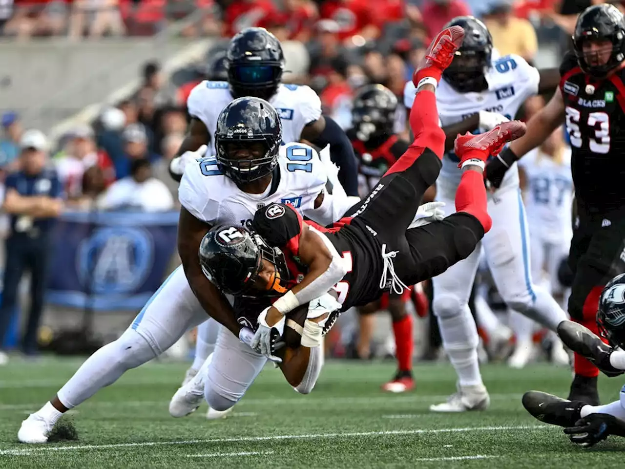 HOME HEARTBREAK: Redblacks fight back, but fall short in loss to Argos