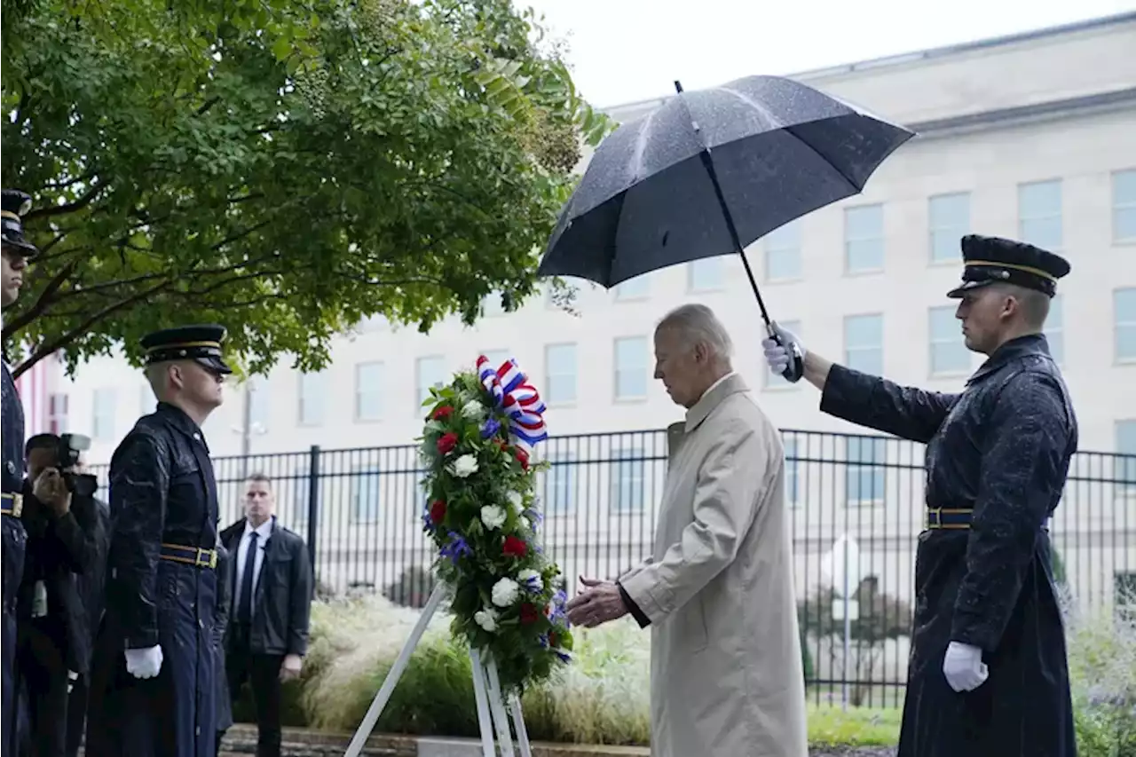 Biden honors Sept. 11 victims as shadow of Afghan war looms