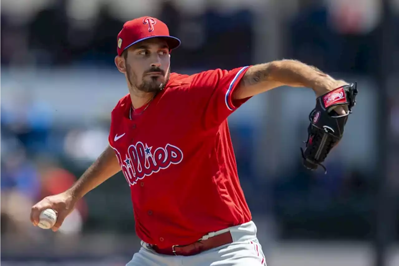 Phillies set to activate pitcher Zach Eflin from injured list Tuesday