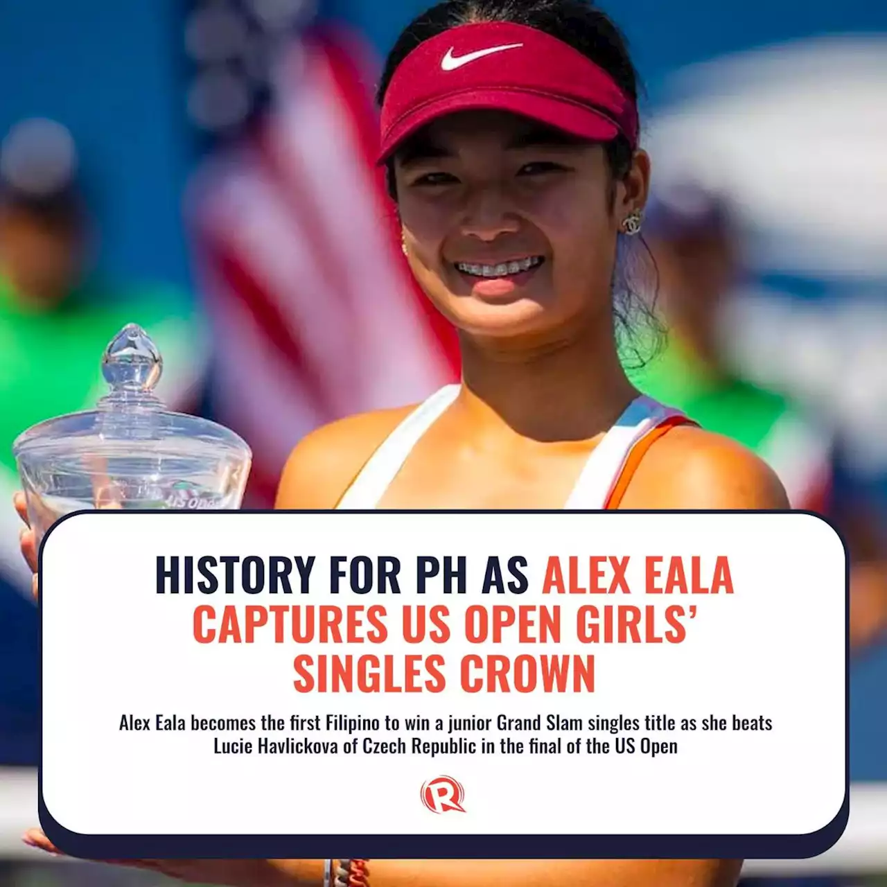 History for PH as Alex Eala captures US Open girls' singles crown