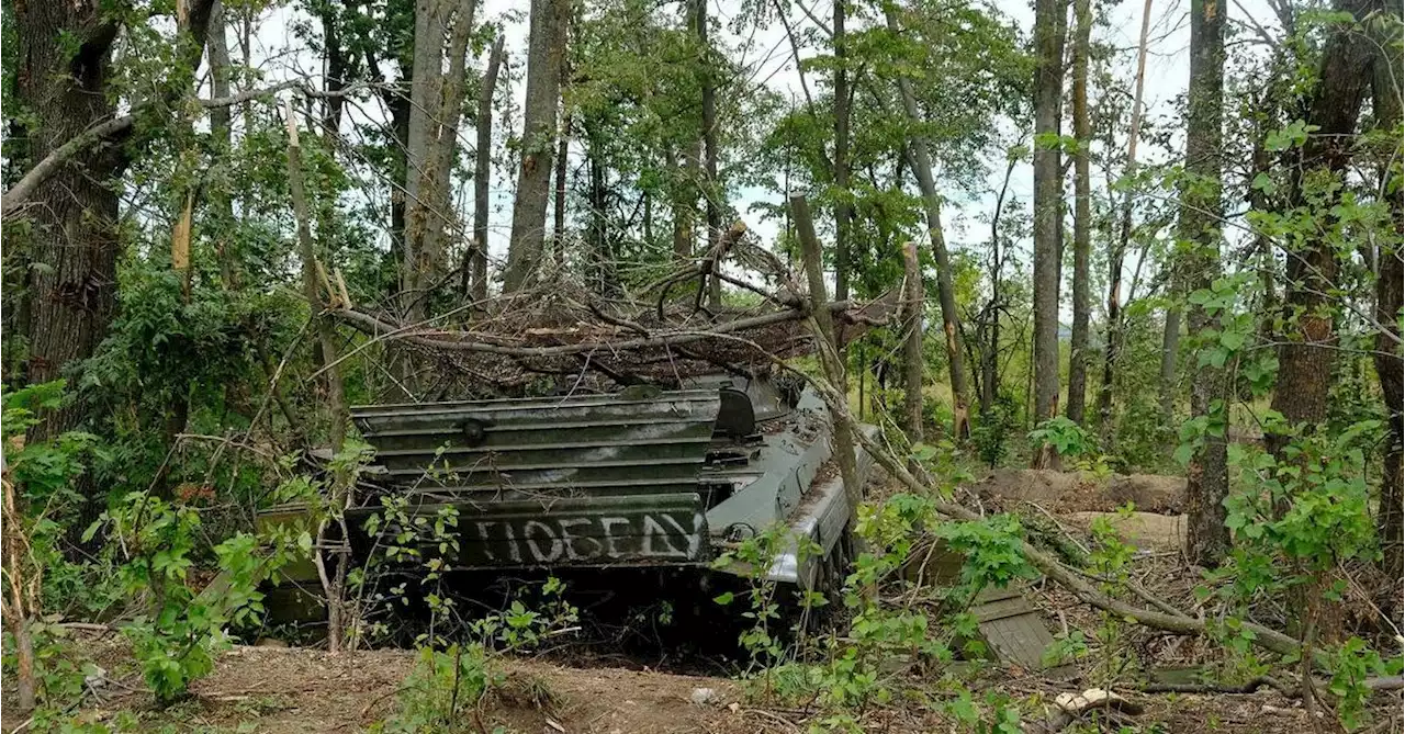 Ukraine forces advance north after fall of Russian stronghold