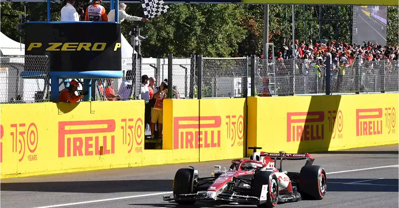 Verstappen wins at Monza after safety car finish