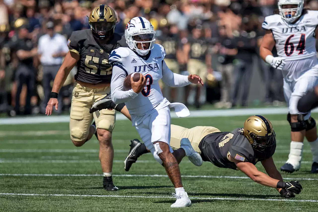 UTSA beats Army 41-38 in overtime