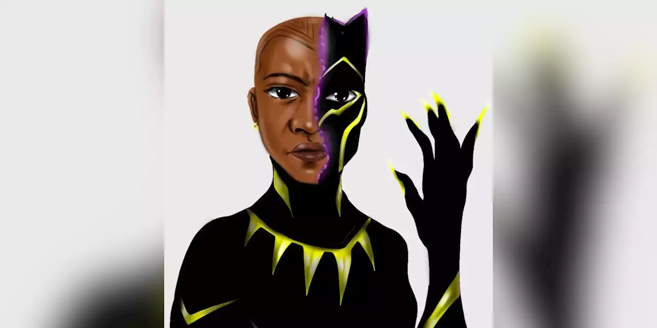 Okoye Becomes The New Black Panther In MCU Fan Art