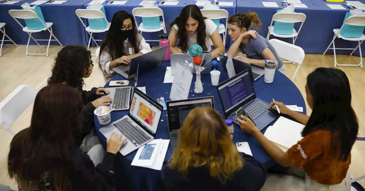 Girls dream up engineering solutions to 'hack' human colonization of Mars