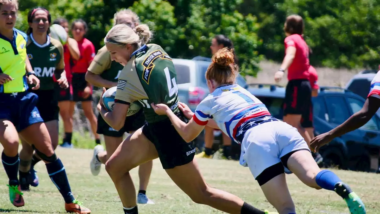 Army standout Madison Hovren transitions from hardwood to rugby pitch