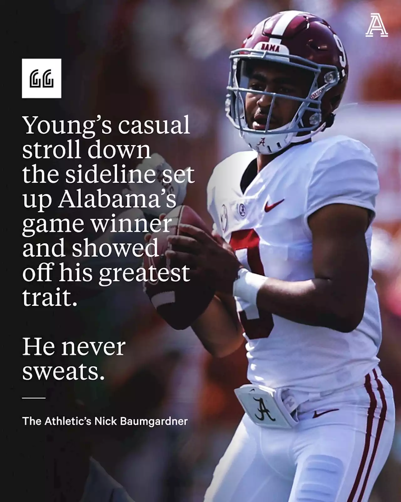 Tracking the 2023 NFL Draft: Alabama's Bryce Young shows off his superpower