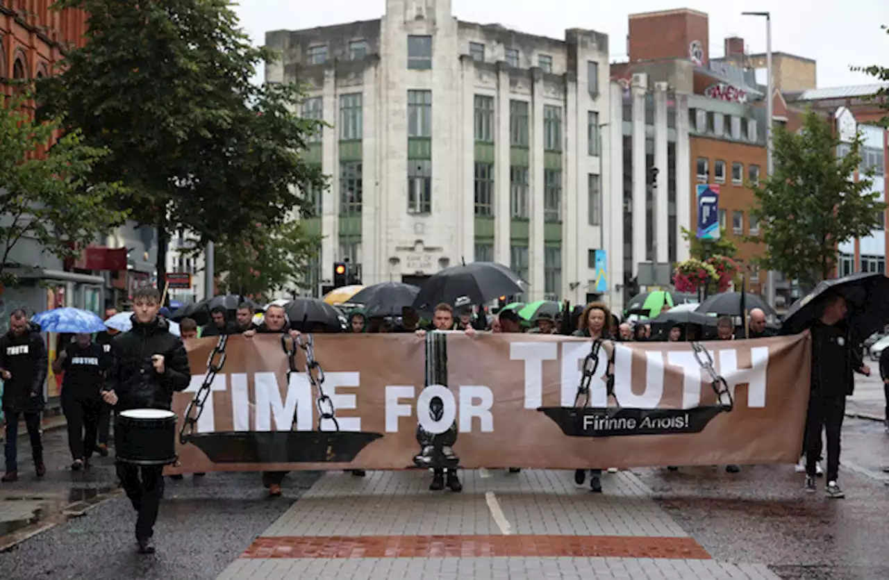 Rally calls for scrapping of Government’s controversial Troubles legacy plan