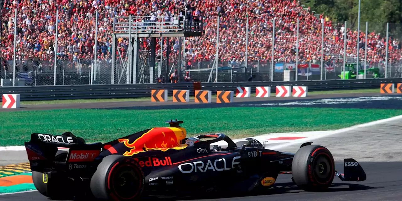 F1, Gp Italia: Leclerc battuto da Verstappen a Monza, 4° Sainz