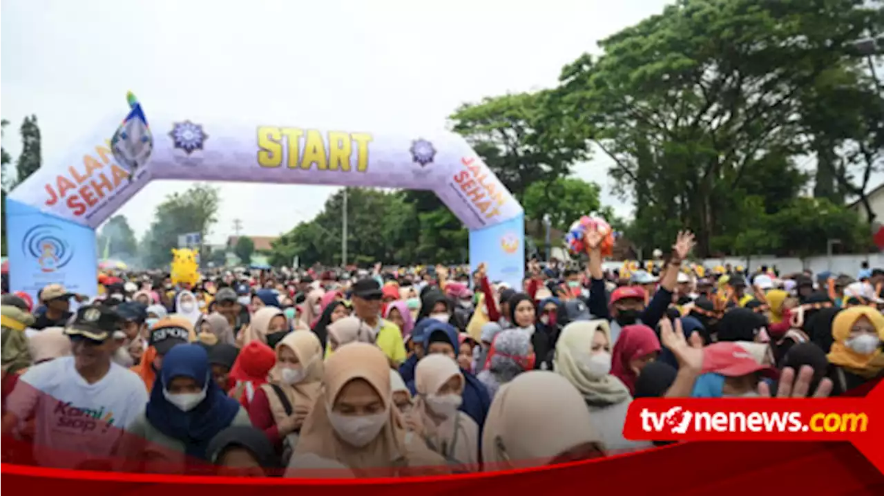 Sambut Muktamar Muhammadiyah ke-48, Ribuan Warga Kebumen Ikuti Jalan Sehat