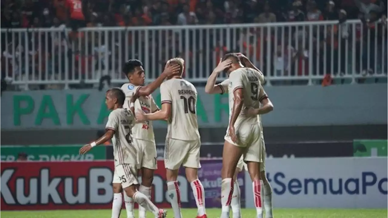 Hantam Barito, Persija Masuk 4 Besar Liga 1