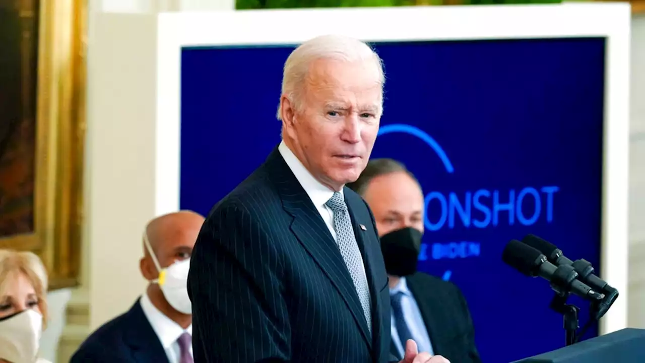 'We're going to cure cancer': Biden channels JFK on 60th anniversary of his moonshot speech