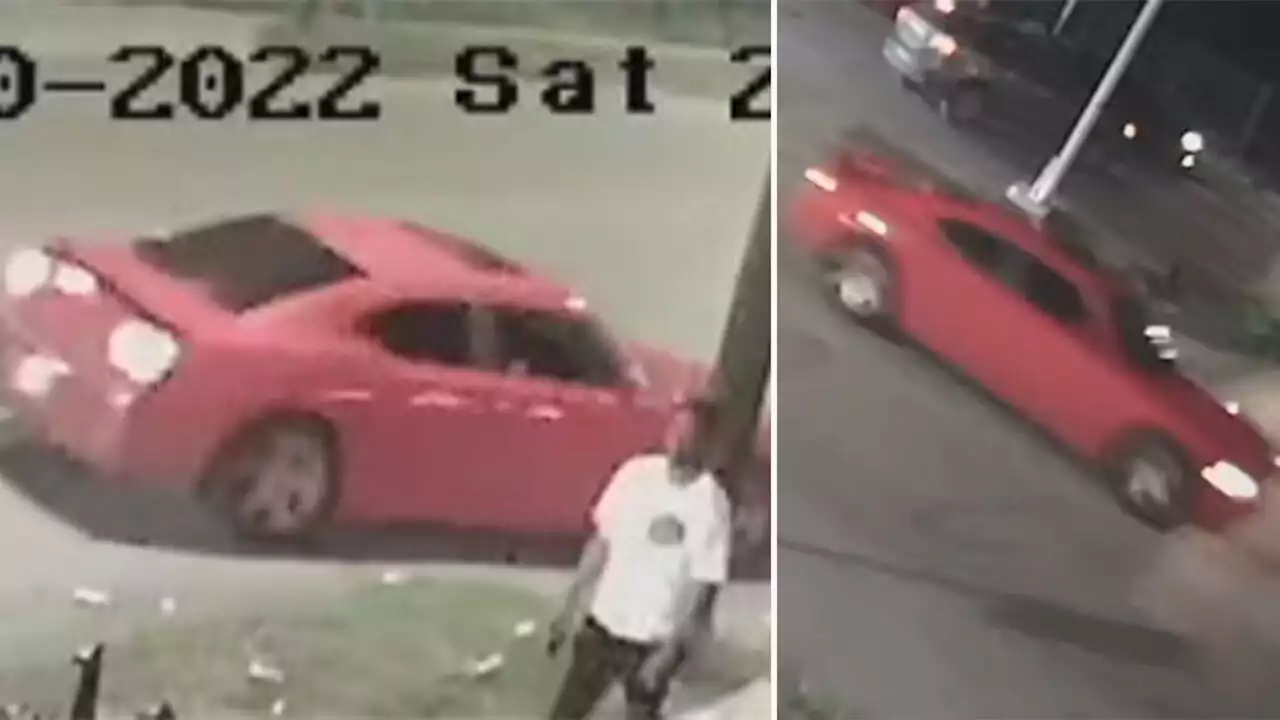 HPD seeks red Dodge Charger spotted at scene of deadly shooting outside Fifth Ward corner store