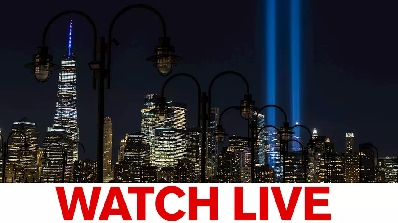 LIVE: 'Tribute in Light' shines in New York City for victims of 9/11