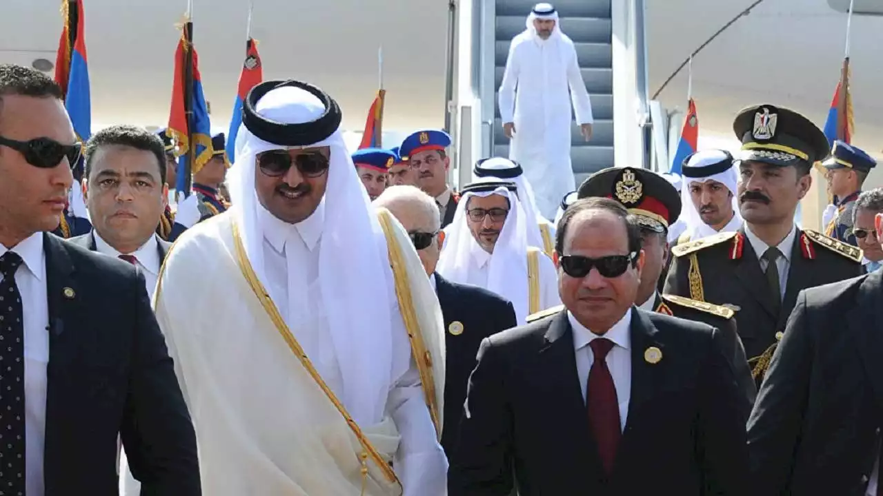 أول زيارة له للدوحة.. أمير #قطر يستقبل #السيسي الثلاثاء - صحيفة الوئام الالكترونية