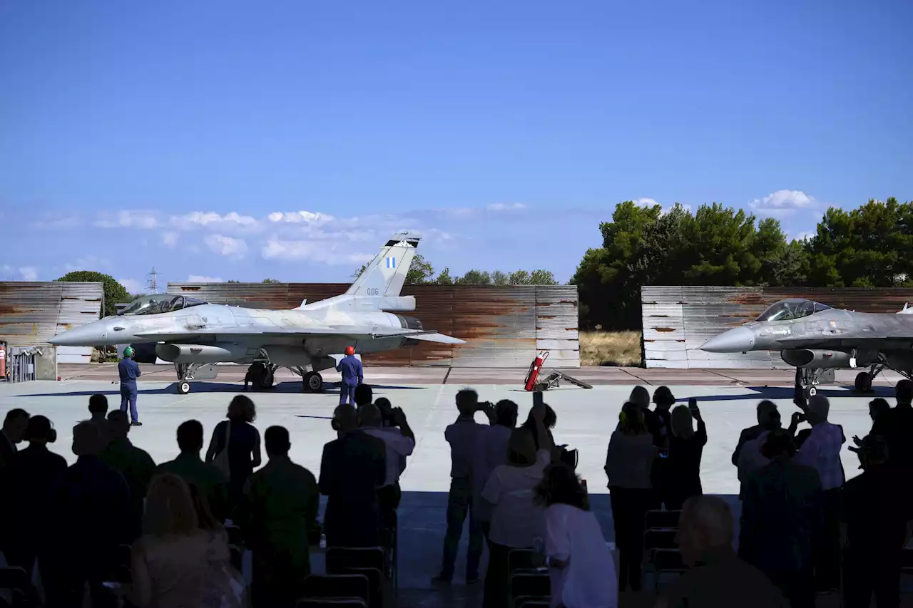 Greece gets first 2 upgraded F-16s out of a total 83