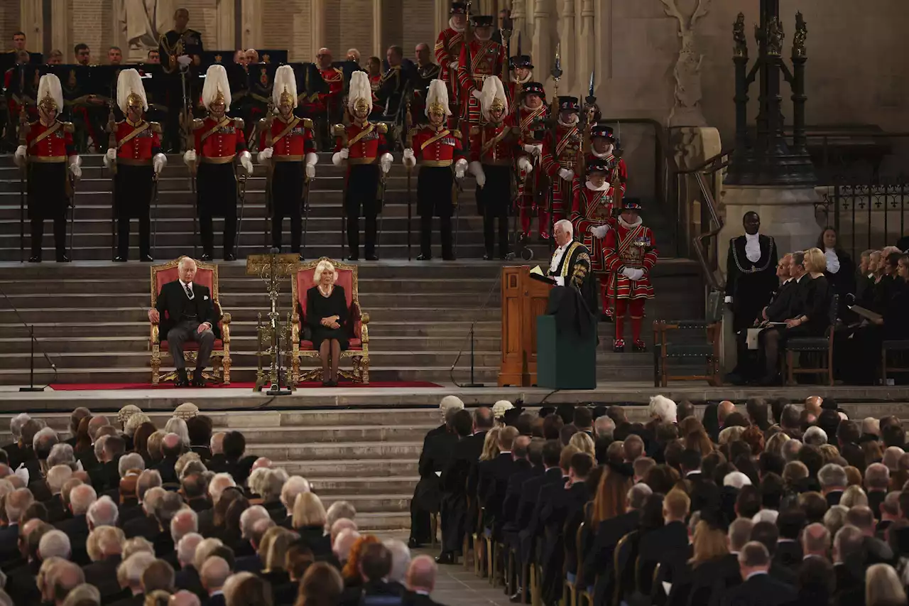 King Charles III's first address at Parliament