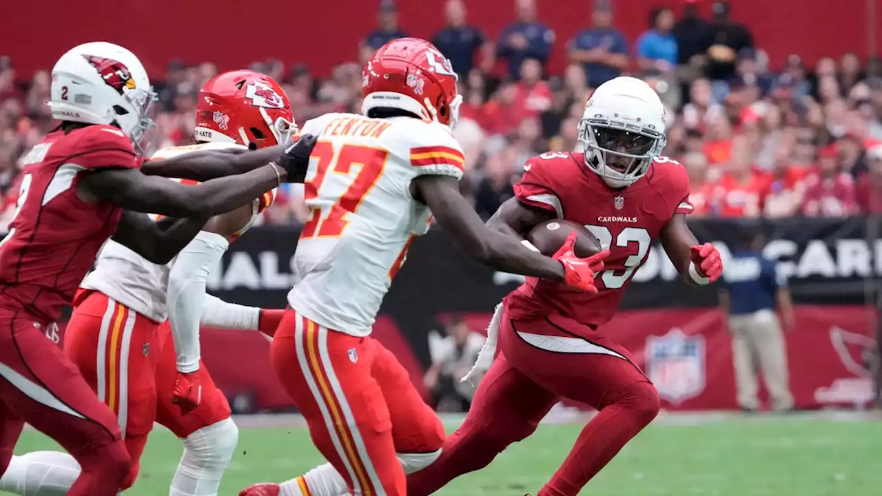 Hard work pays off for Arizona Cardinals' Greg Dortch in first career opener