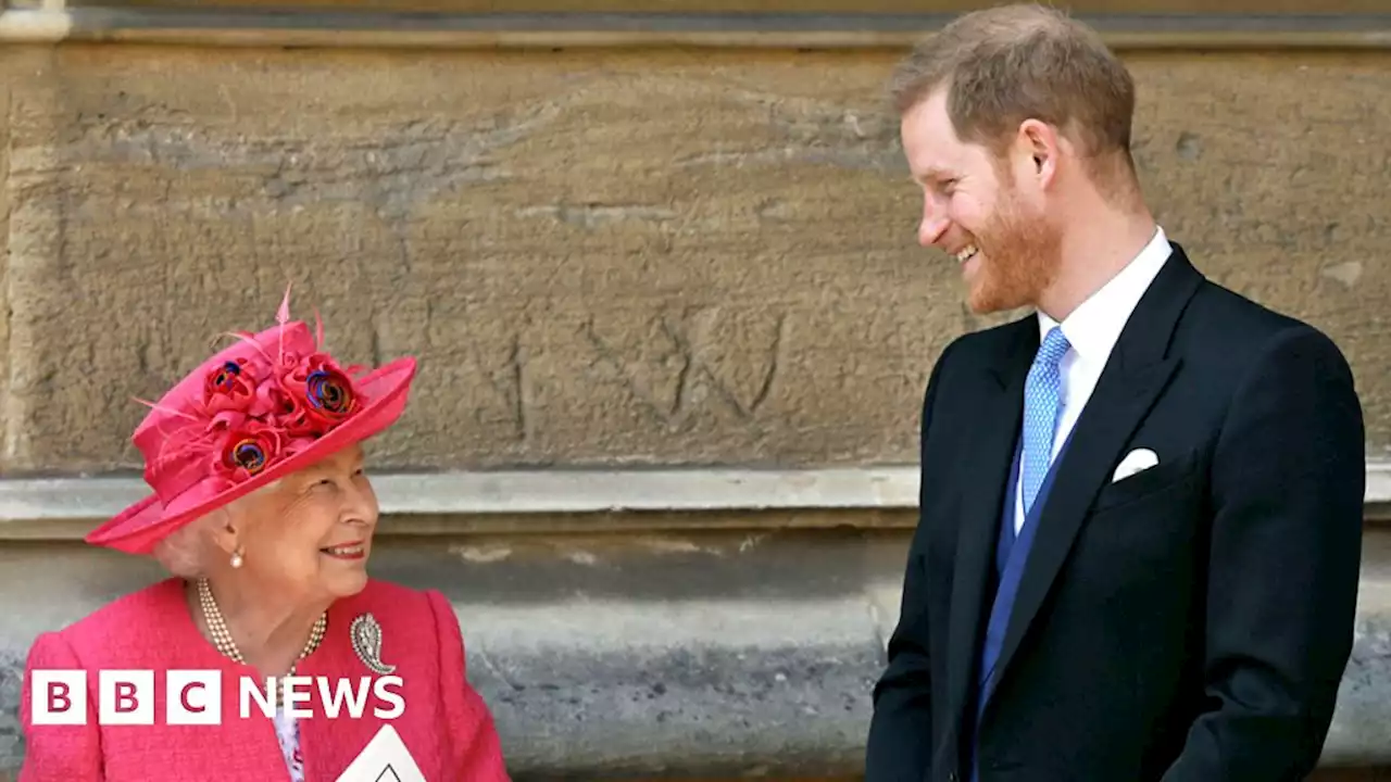 Harry pays tribute to the Queen's service and smile