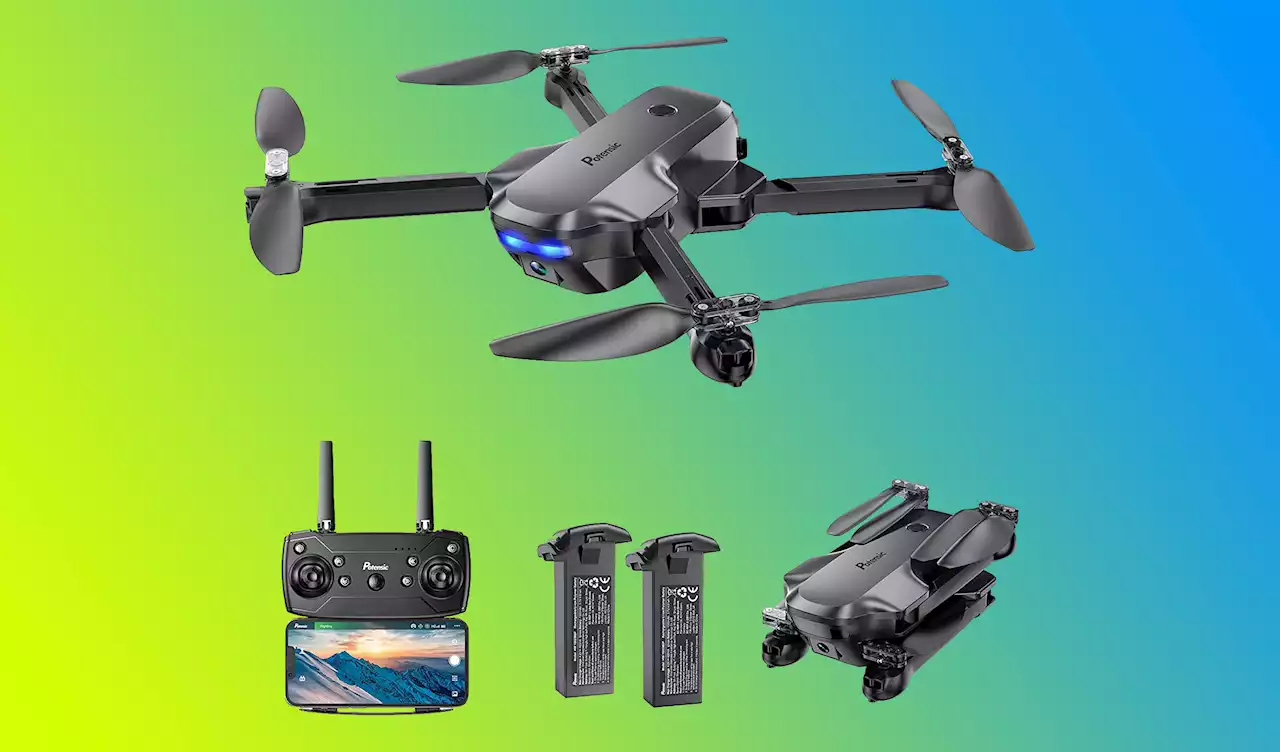 $100 camera drone that folds up as small as a cell phone is down to $59