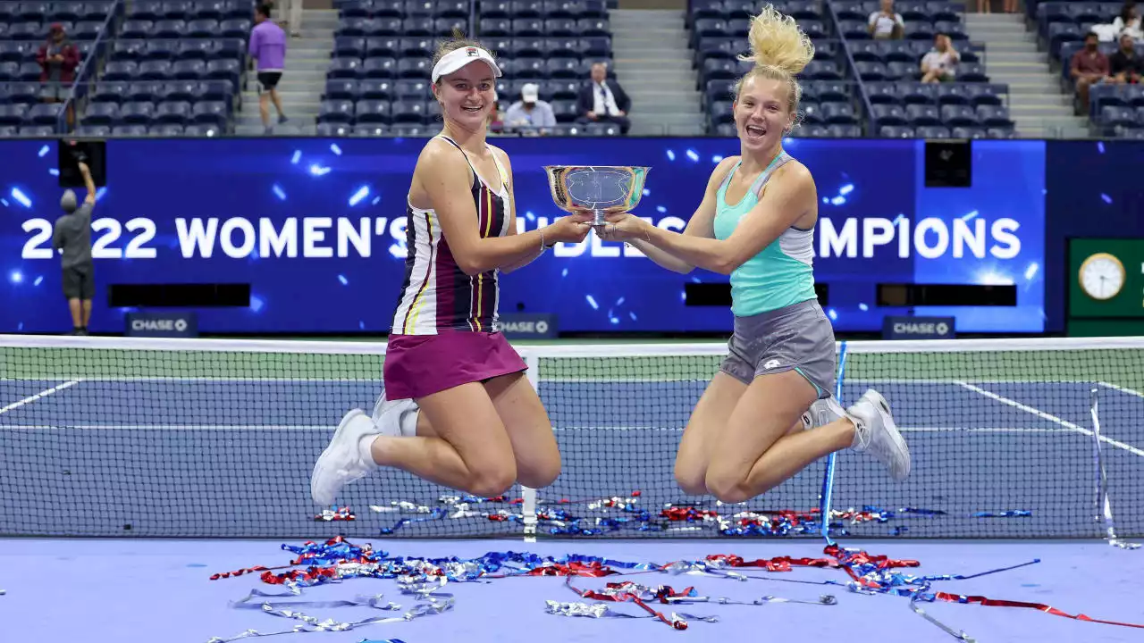 Tennis: Tschechien-Doppel Barbora Krejcikova und Katerina Siniakova holt US-Open-Titel