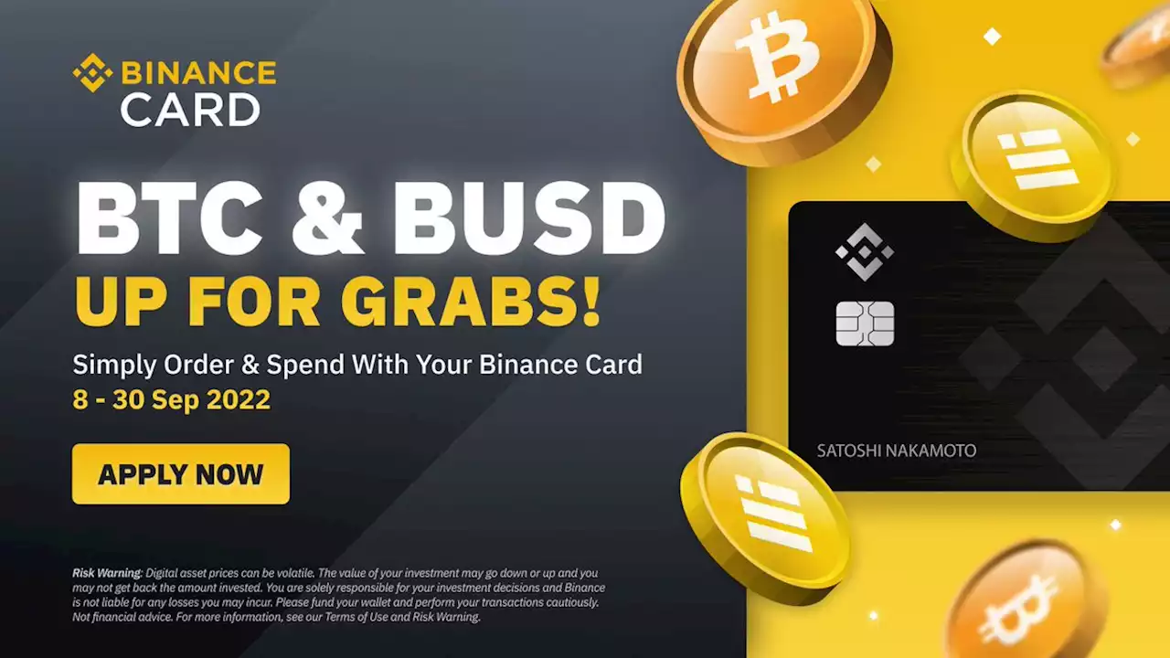 Binance Card Giveaway: Get BUSD Rewards & Stand a Chance to Receive One Bitcoin with Binance Card! | Binance Support