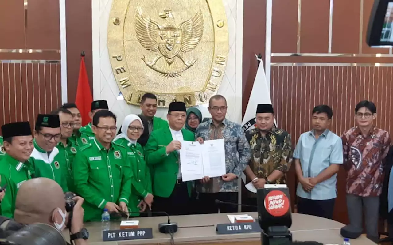 PPP Resmi Serahkan Susunan Pengurus Baru ke KPU