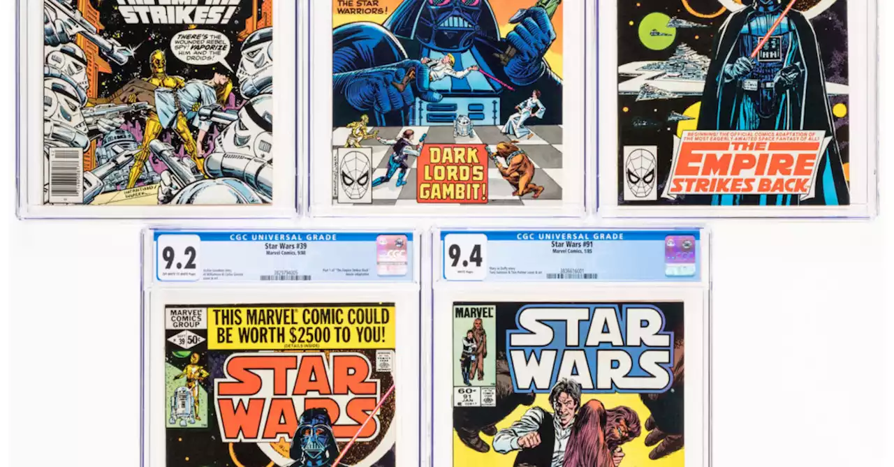 Star Wars Collectors: Hell Of A Deal On CGC Books Is On Auction Today