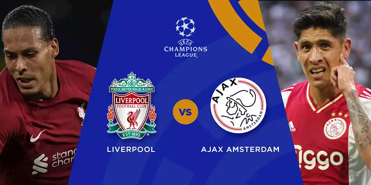 Prediksi Liverpool vs Ajax Amsterdam 14 September 2022 - Bola.net