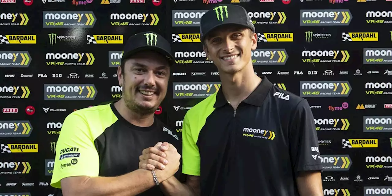 Resmi Bertahan di VR46 pada 2023, Luca Marini: Terima Kasih, Valentino Rossi! - Bola.net