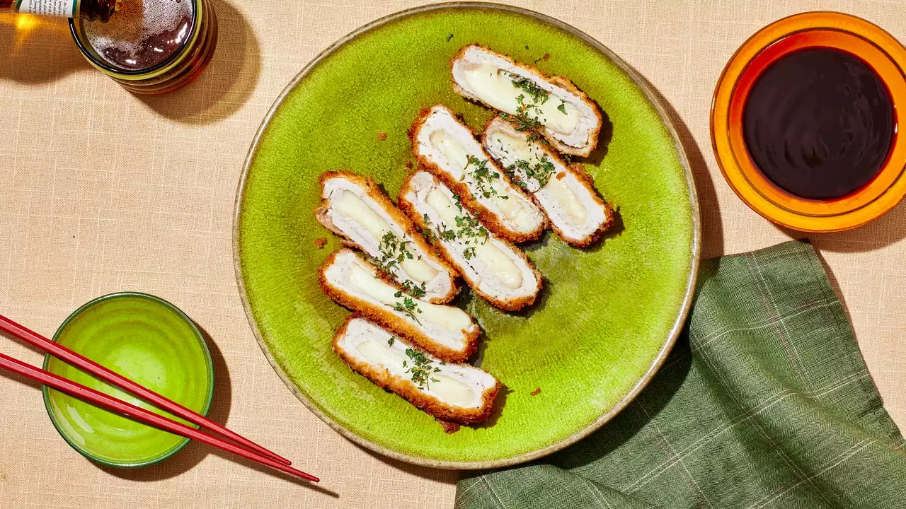 Cheese-Stuffed Pork Katsu