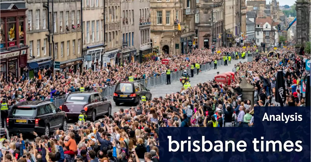 They came, they cried, they mourned to witness history in the making