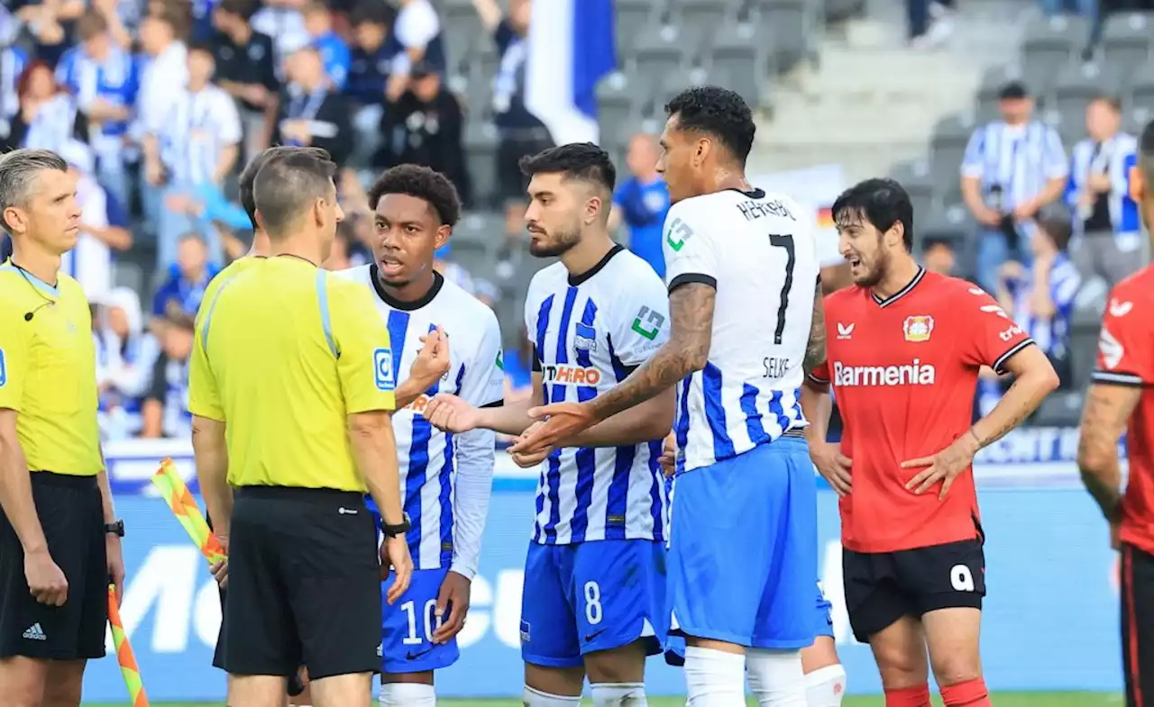 Video-Schiri-Wirbel für Hertha im Leverkusen-Spiel