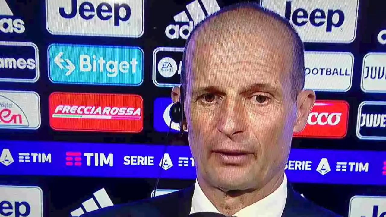 Allegri e il giallo Var: 'Immagini poco chiare, ho un dubbio' - Calciomercato