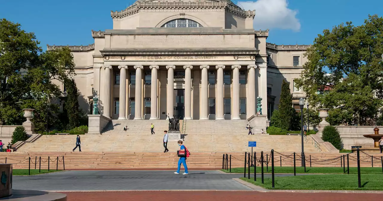 Columbia University drops from No. 2 to No. 18 in U.S. News ranking after admitting mistake