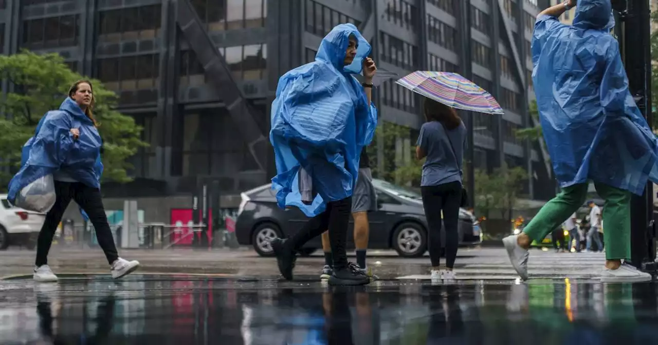 Chicago sops up after quick, heavy rains flood homes, businesses and roads