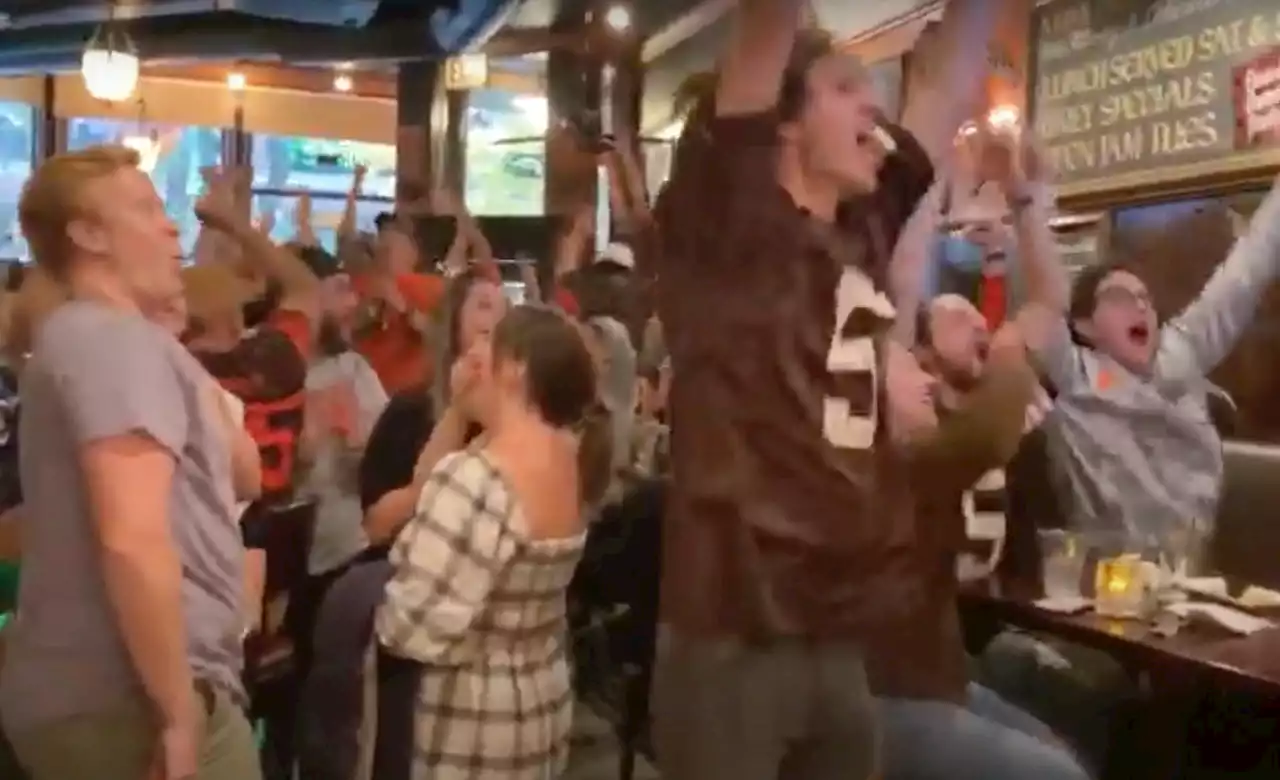 When a Cleveland Browns bar turns into a storm, and then a Cade York party again: Doug Lesmerises