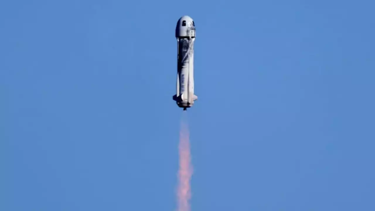 Uncrewed launch from Bezos' Blue Origin suffers midflight anomaly, but cargo capsule is safely aborted