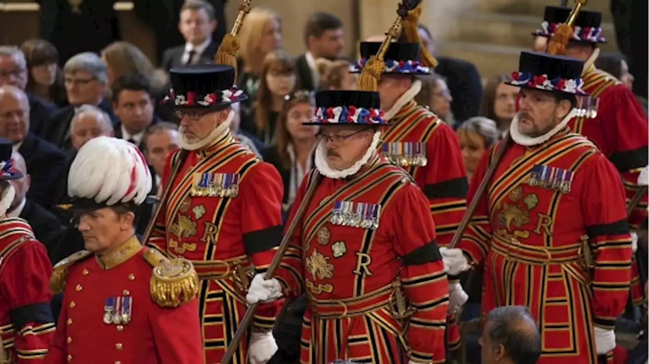 Charles III arrives in Edinburgh for queen coffin procession