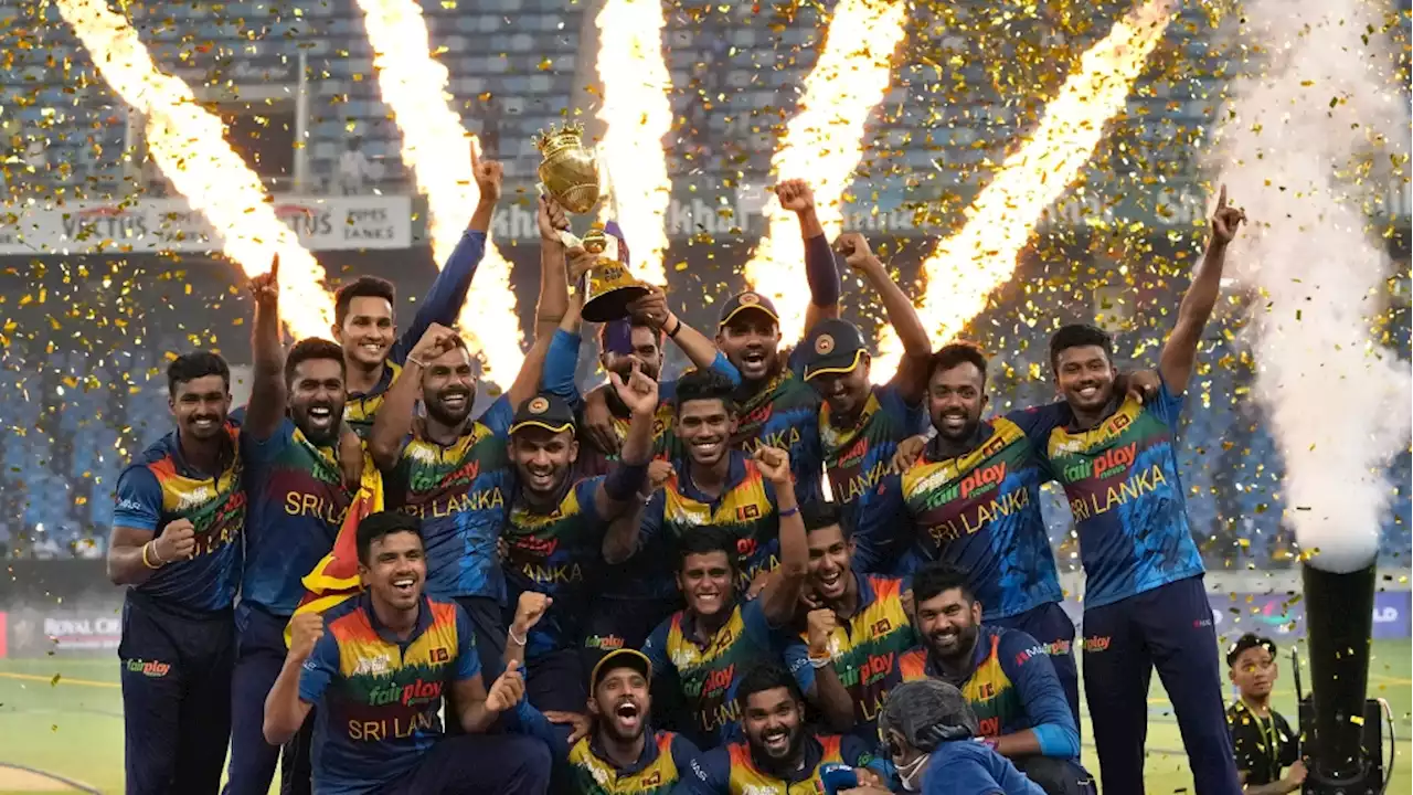 Sri Lanka beats Pakistan in Asia Cup cricket final